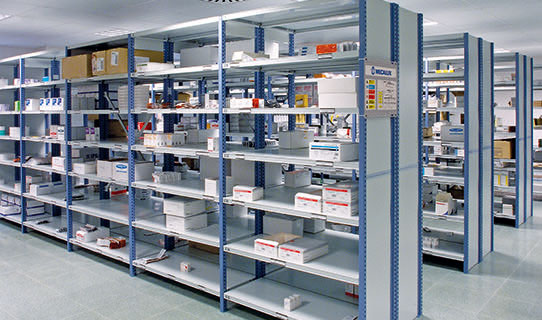 Picking Racking And Shelving, Mecalux Metal Point Shelving Systems