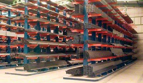 Medium and heavy duty cantilever racks