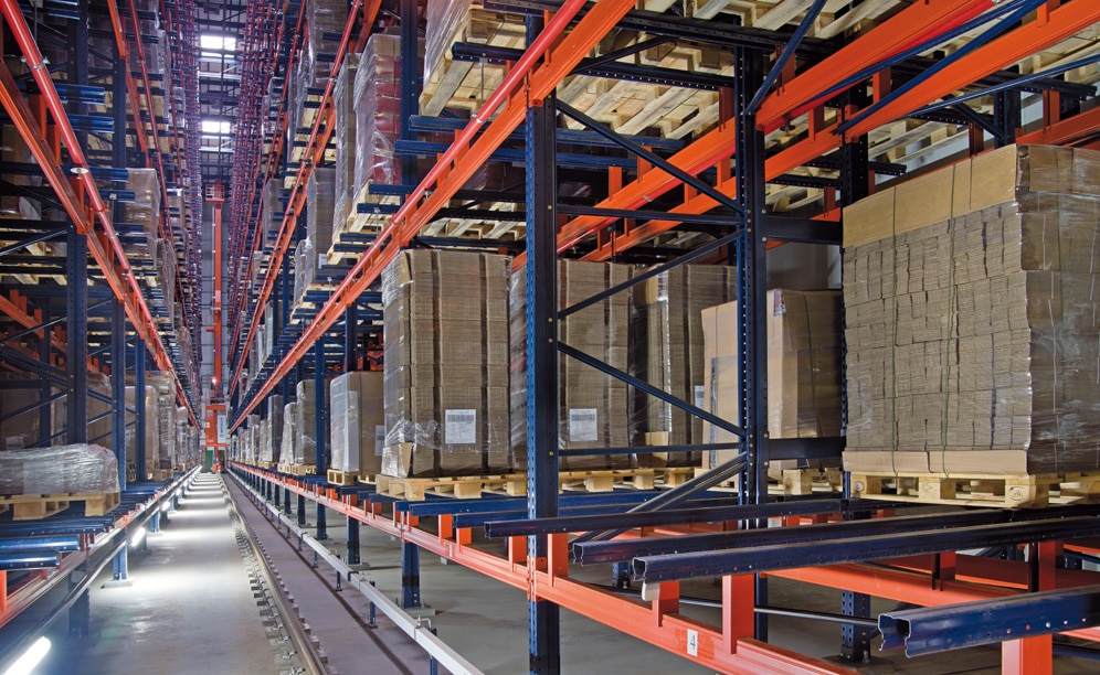 A new automated and clad-rack warehouse for WOK in Poland, with customised stacker cranes