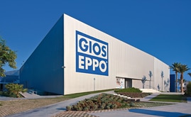 It was paramount to reduce the impact constructing a clad-rack warehouse had on the landscape of Gioseppo’s logistics centre