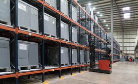 The racks were distributed four tiers high and they comprise 112 live channels