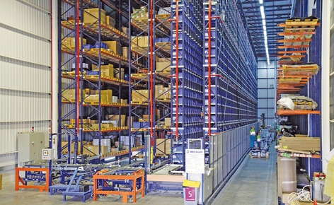 Mecalux develops a warehouse type that suits all Renfe maintenance centres