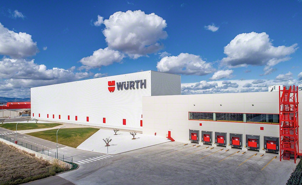 Würth expands its storage capacity with a Mecalux “turnkey” project Würth expands its storage capacity with a Mecalux “turnkey” project
